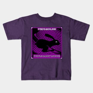 Purple Rabbit Lounge Kids T-Shirt